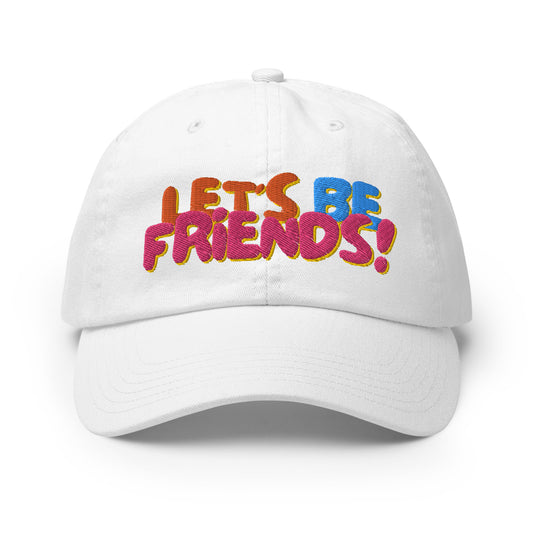 lets be friends dad cap
